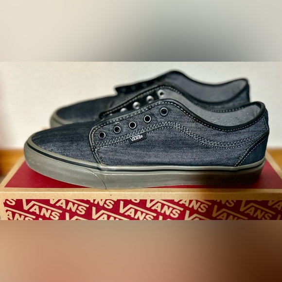 Vans low top - denim - size 12 - Picture 1 of 5